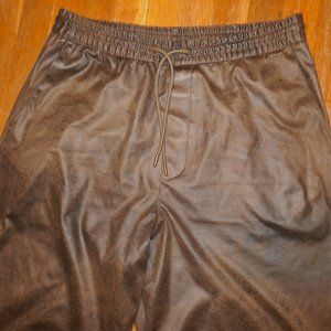 MENS MEDIUM ZARA M FAUX LEATHER PANTS